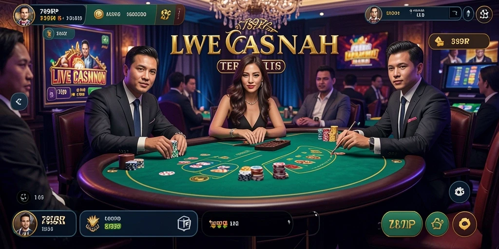 Tampilan gameplay menarik dari aplikasi 789RP Live Casino.