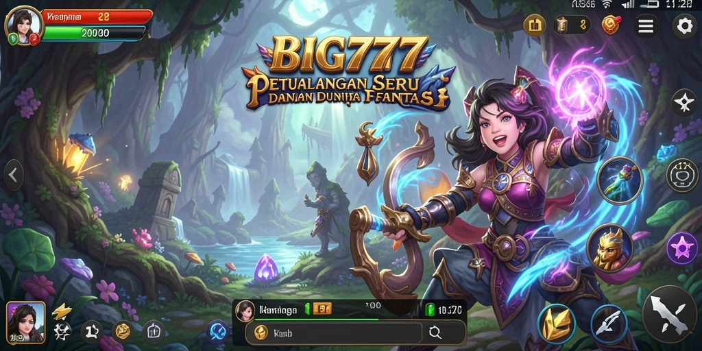 Tampilkan gameplay seru dalam petualangan BIG777.