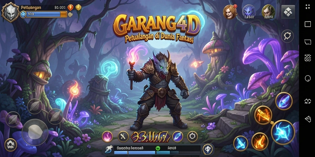 Tangkapan layar utama GARANG4D menunjukkan momen seru dalam gameplay petualangan.