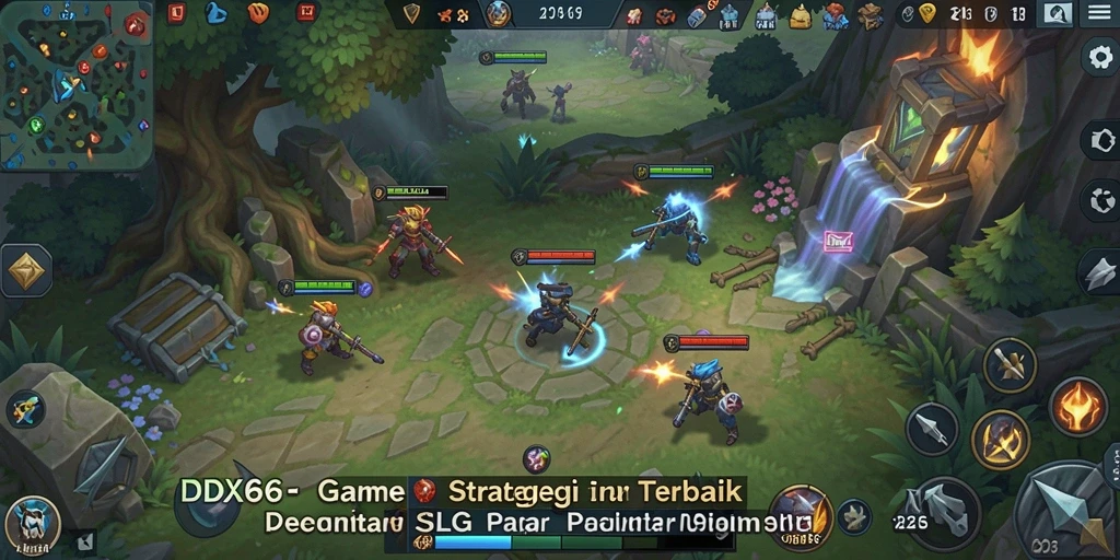 Gameplay <strong>IDX66</strong> yang seru dan strategis di dalam pertempuran.