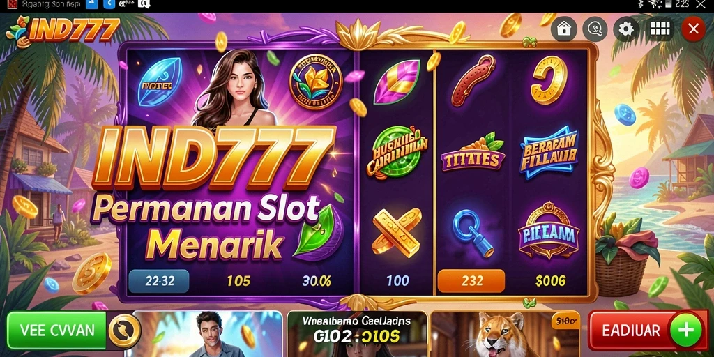 Tampilan gameplay Slot yang memukau dan menghibur di IND777.