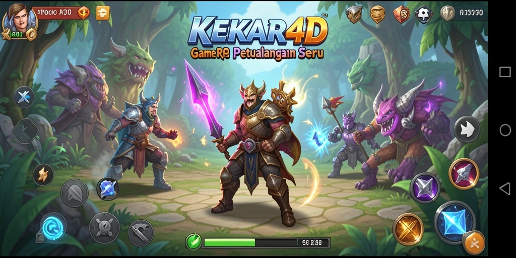 Gameplay seru dalam dunia RPG yang menantang.