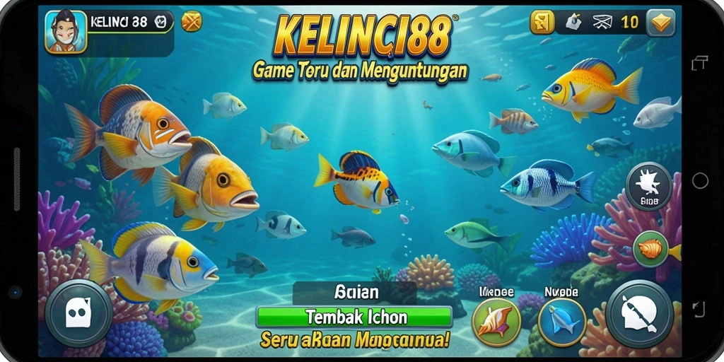 Tampilan gameplay KELINCI88 yang mendebarkan dan penuh aksi.