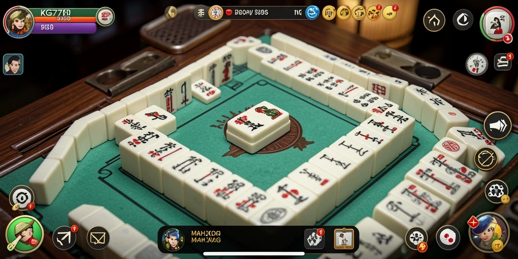 Gameplay seru Mahjong di KG778 dengan grafis menarik.