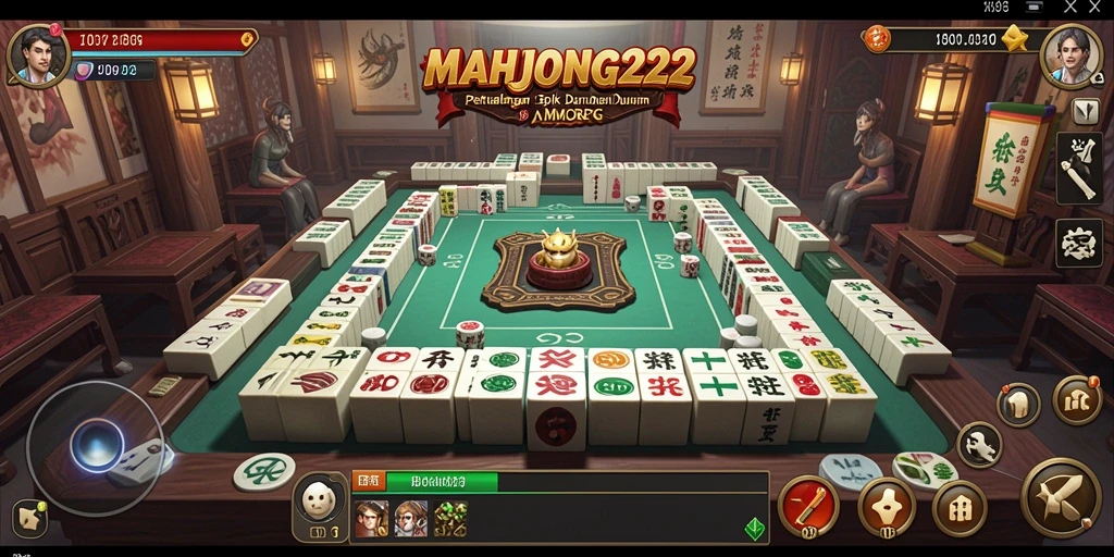 Tangkapan layar menampilkan pertarungan epik dalam MAHJONG222 dengan grafis menakjubkan.