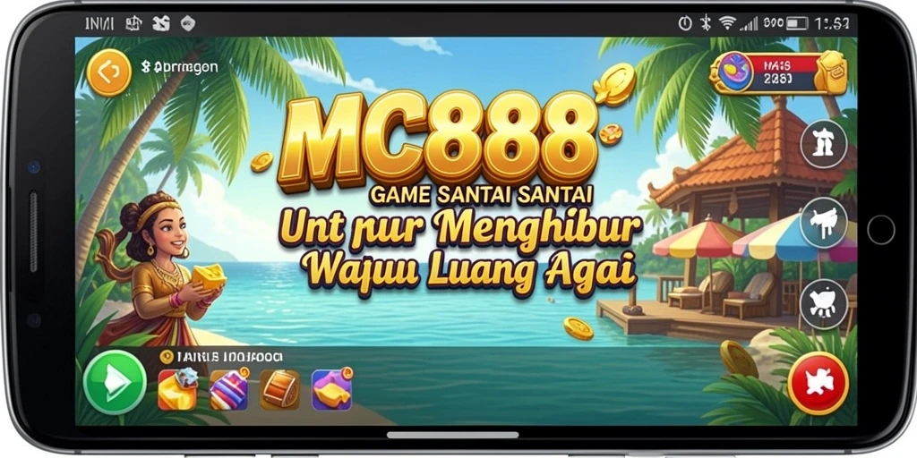 Tampilan gameplay menarik dari MC888 yang menyenangkan.
