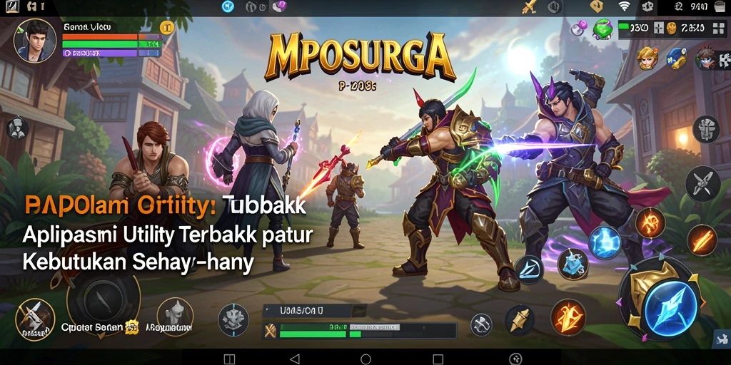 Tampilan intuitif MPOSURGA untuk aplikasi Utility.