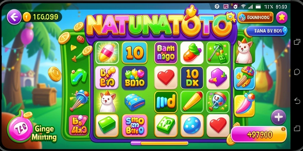 Tangkapan layar NATUNATOTO menampilkan pemain yang asyik bermain Bingo.