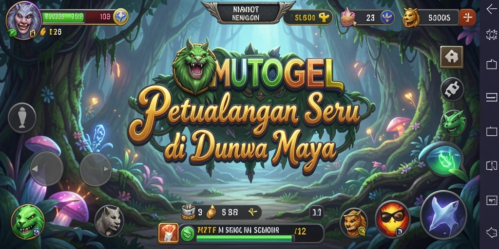 Tampilan gameplay OMUTOGEL yang penuh aksi dan tantangan.