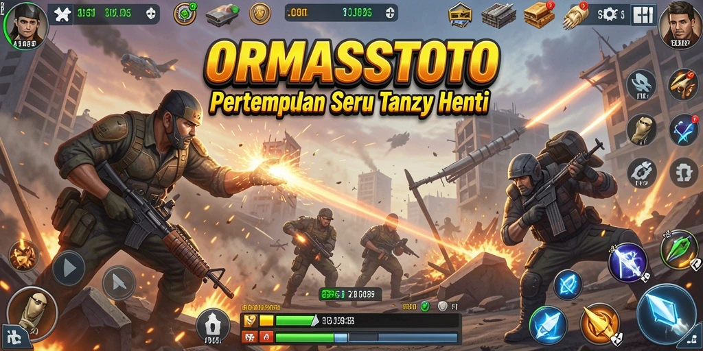Tampilan gameplay seru dari ORMASSTOTO yang penuh aksi.