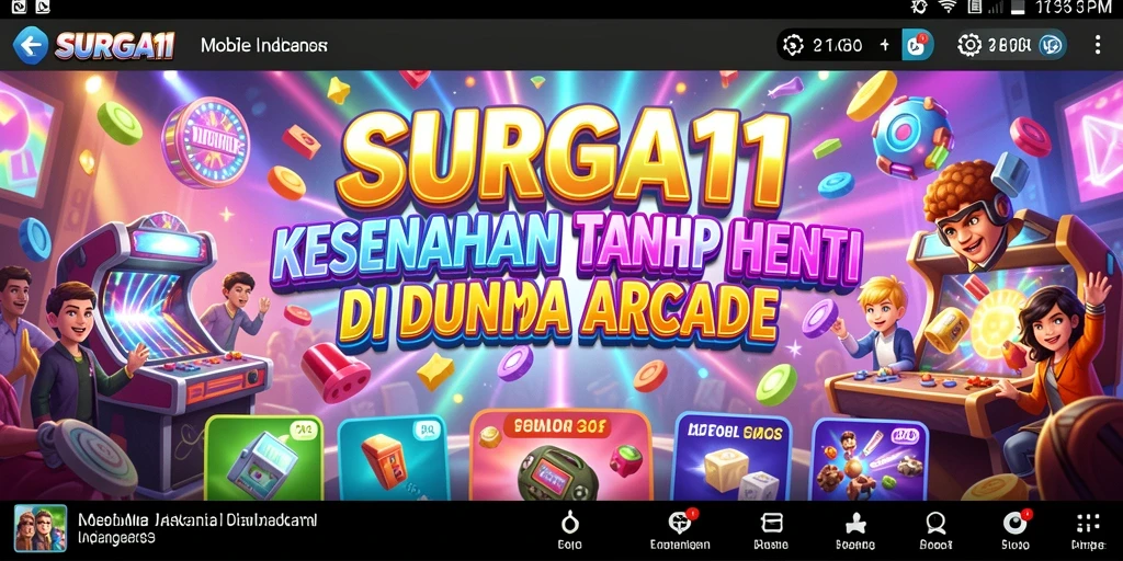 Tampilan gameplay menarik dari SURGA11 yang penuh aksi dan tantangan.