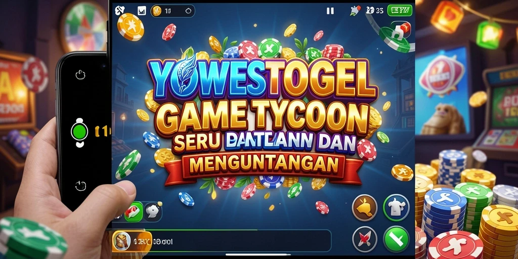 Tampilan gameplay YOWESTOGEL dengan elemen manajemen yang menarik.